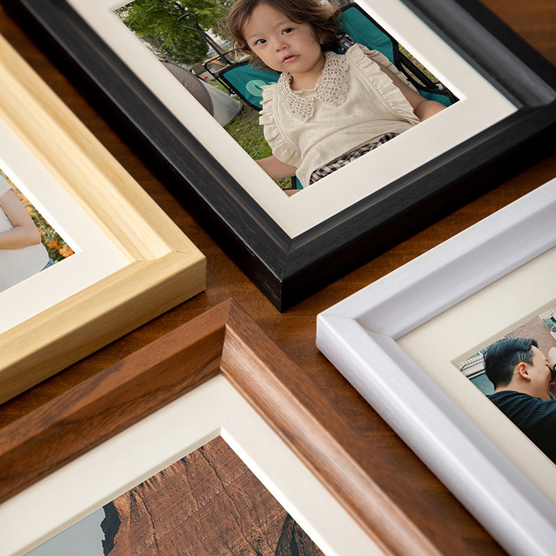 洗照片做成相框摆台相册高级感6寸7寸8加打印diy定制画框挂墙空框,淘宝优惠券,粉丝福利购,淘宝优惠卷
