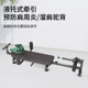 Household lumbar and cervical spine traction stretcher