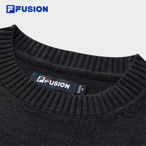 FILA FUSION斐乐潮牌女子编织衫2025秋季新款针织衫背心无袖毛衣 - 图3