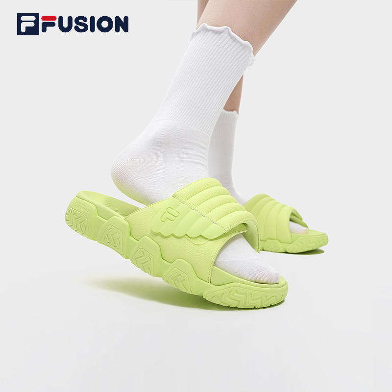 FILA FUSION斐乐潮牌女鞋运动凉鞋拖鞋夏季透气户外防滑沙滩鞋-图0