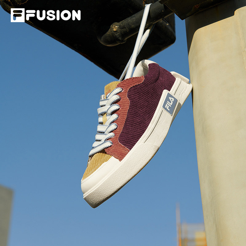 fila fusion斐乐潮牌2022男帆布鞋 FILA FUSION帆布鞋