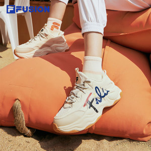 FILA FUSION斐乐潮牌女鞋休闲鞋厚底老爹鞋女款鞋子增高鞋运动鞋