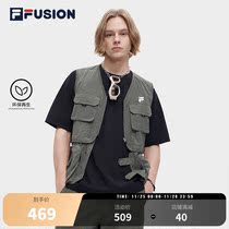 FILA FUSION Fiji Boom Boom for male shuttles Machia 2023 new new machine Removable Blouse Jacket