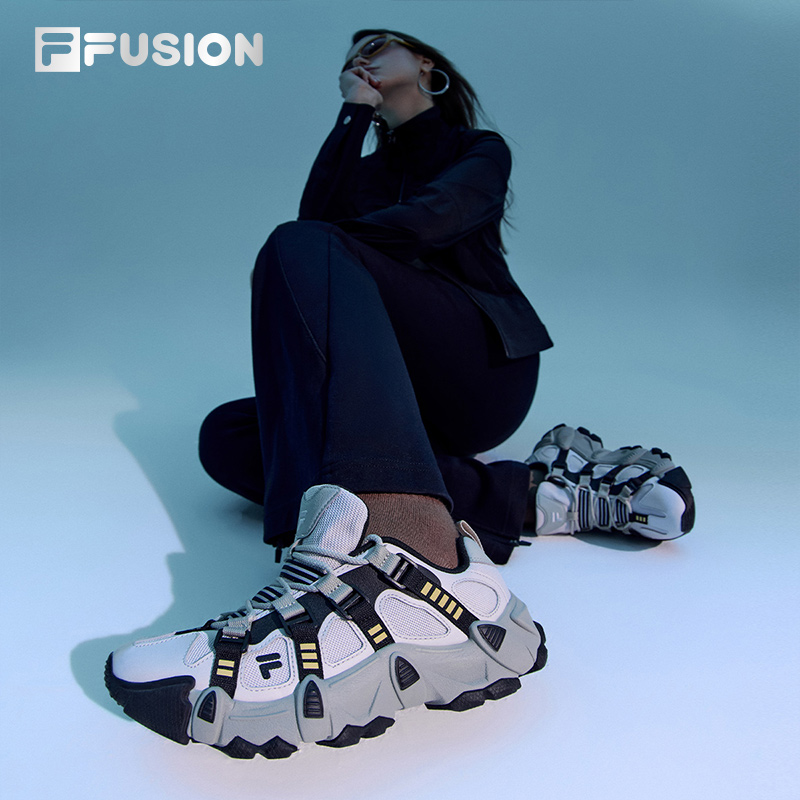 FILA FUSION斐乐男鞋休闲鞋轻量化男鞋徒步越野防滑登山鞋运动鞋 - 图3