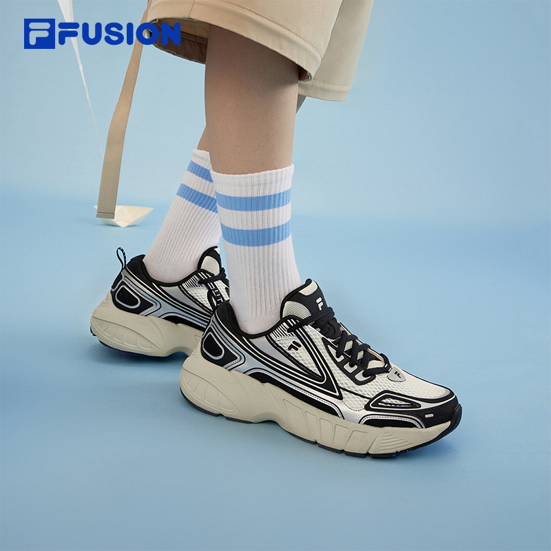 FILA FUSION斐乐潮牌男鞋风帆鞋夏季新款网面跑步鞋子透气运动鞋