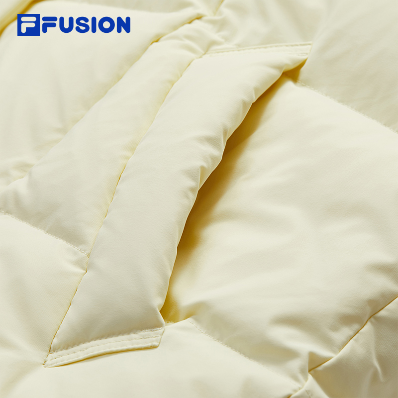 FILA FUSION斐乐潮牌羽绒服女2025冬季新款时尚休闲宽松保暖外套