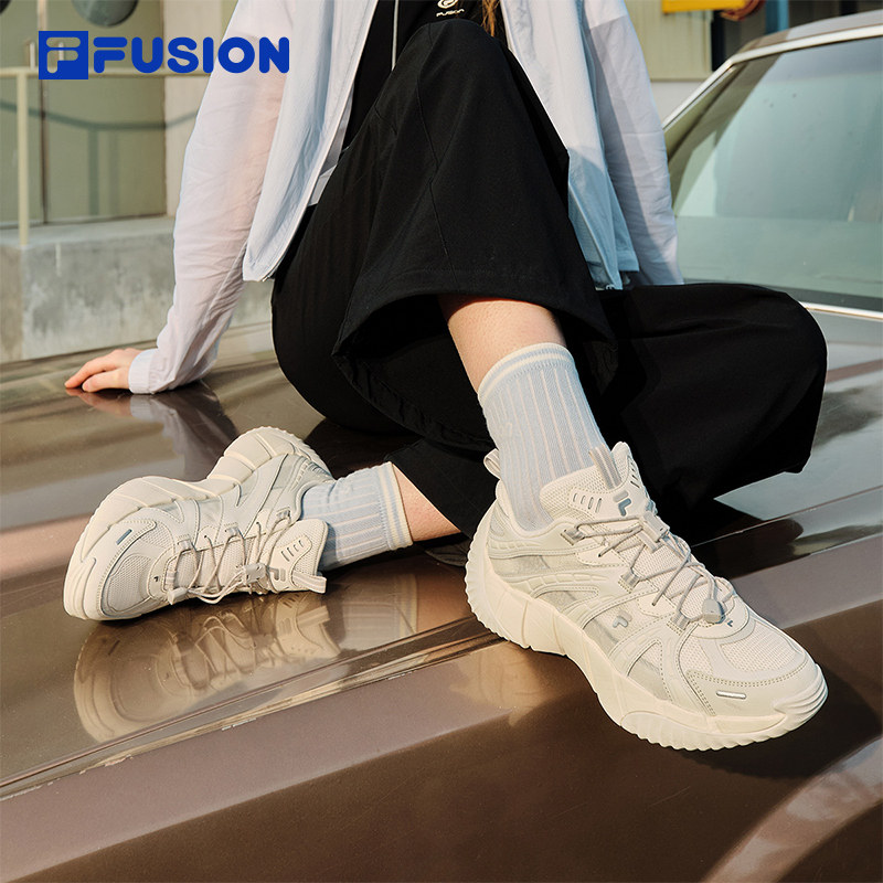 脊骨鞋2丨FILA FUSION斐乐老爹鞋女休闲鞋26夏季新款厚底运动鞋男