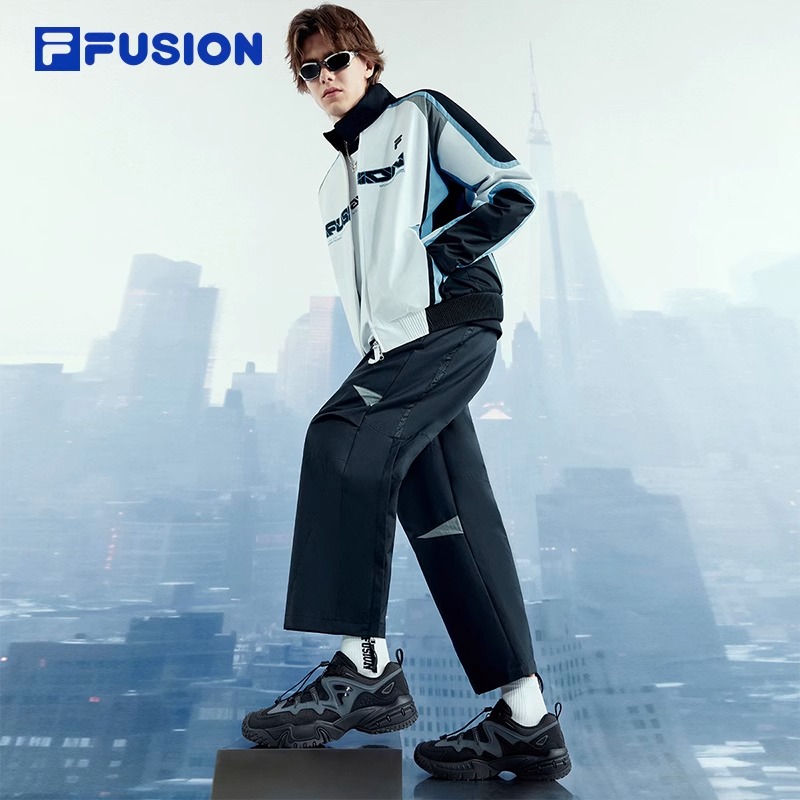 FILA FUSION情侣休闲鞋齿岩鞋女鞋老爹鞋2024新款鞋子男鞋运动鞋-图2