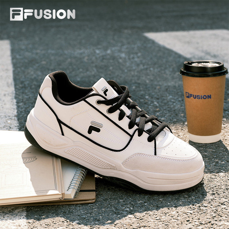 FILA FUSION斐乐潮牌男子板鞋2026春新款小白鞋增高休闲鞋运动鞋,淘宝优惠券,粉丝福利购,淘宝优惠卷