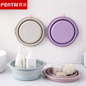 便携式折叠大号洗脸盆家用