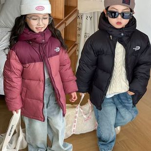 成人亲子装加厚外套防儿童羽绒服