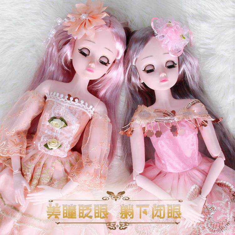 60厘米大号彤乐芭比玩偶布娃娃玩具 素盏电动/遥控动物/人物