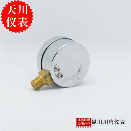 上海天川真空压力表YZ-40YZ-50小表面压力表真空负压表 -0.1-0MPA - 图1