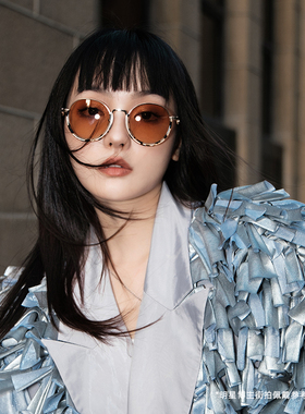 佳琦同款HAZE眼镜复古圆框