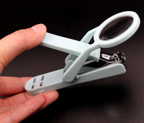 Large number nail clippers with magnifying glass nail clippers old flower eyes with mid-aged gift nail clippers