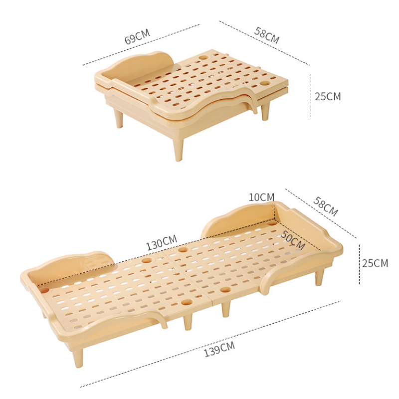 幼儿园专用床叠叠床家庭塑料午休床可折叠床单人儿童午睡宠物小床,淘宝优惠券,粉丝福利购,淘宝优惠卷