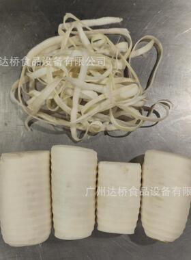 DQ达桥源头工厂工业型萝卜智能削皮机商用预制菜生产线304不锈钢