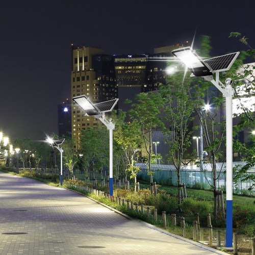 太阳能路灯户外超亮大功率LED家用庭院灯新农村6米高杆天黑自动亮 - 图1