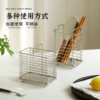 Siyue stainless steel chopstick storage box chopstick cage wall-mounted household chopstick cage draining mildew-proof chopstick barrel storage rack