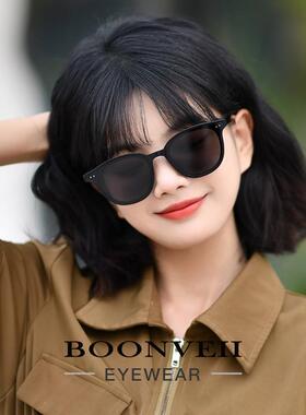 韩国GM新款女男太阳眼镜眼镜感大脸级偏光抗UV防晒开车夏2023太