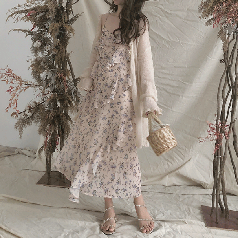  绘梦莘语连衣裙