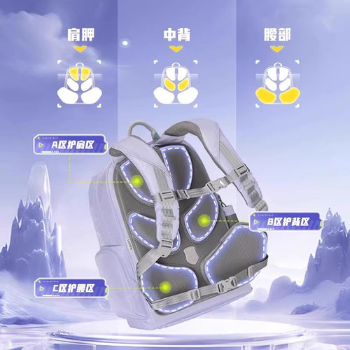 【设计师高定款】乐同儿童护脊减负小学生书包航天高颜值1—4年级 - 图0