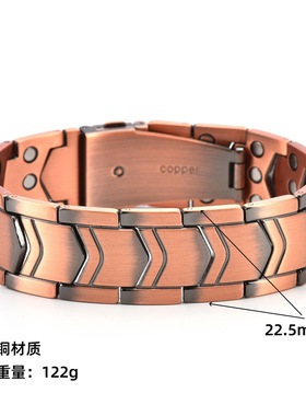 Platform pper Shield Strap Buckle Bracelet Light Luxury Wide