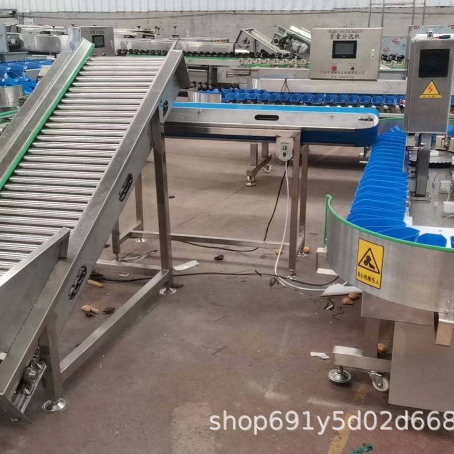 虾蟹鱼类大小称重分拣设备鲳鲅刀鲫鲤鱿鱼海兔笔管生蚝对虾分选机,淘宝优惠券,粉丝福利购,淘宝优惠卷