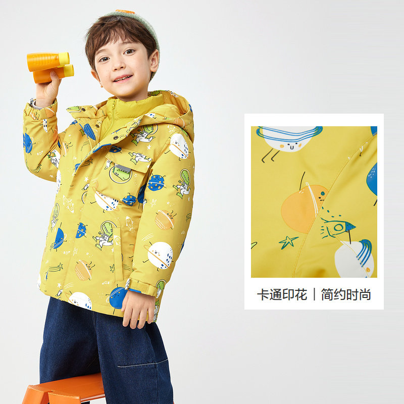 巴拉巴拉童装男童秋冬清仓潮羽绒服 巴拉巴拉outlets店羽绒服
