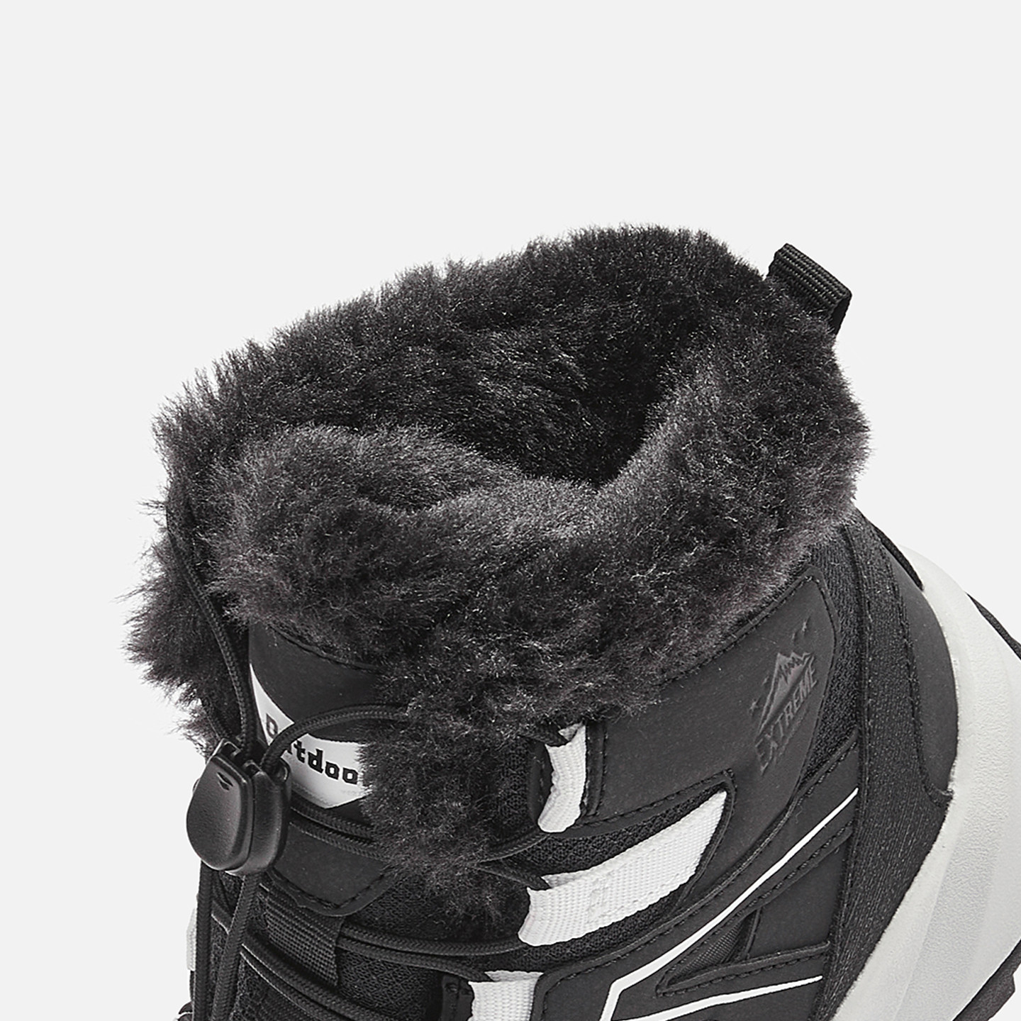 巴拉巴拉童鞋儿童运动靴男女童高帮加厚加绒2025冬季靴子防滑潮流,淘宝优惠券,粉丝福利购,淘宝优惠卷