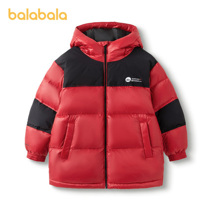 巴拉巴拉童装女童羽绒服宝宝儿童秋冬外套男童上衣中童潮马甲反季
