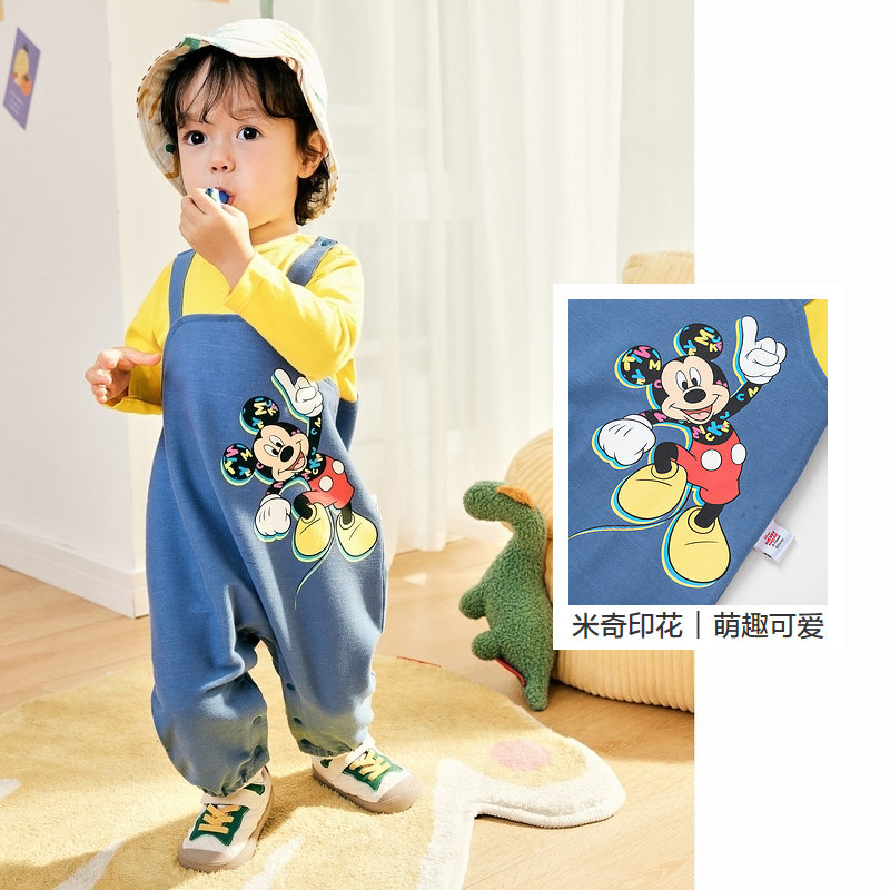 【迪士尼ip】巴拉巴拉外出抱衣春爬服 巴拉巴拉outlets店连身衣/爬服/哈衣