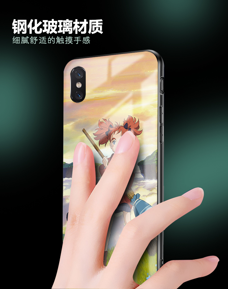 魔女之花适用于onePlus一加9R 1+8玻璃一加7tpro 1加6T手机壳定制-图1