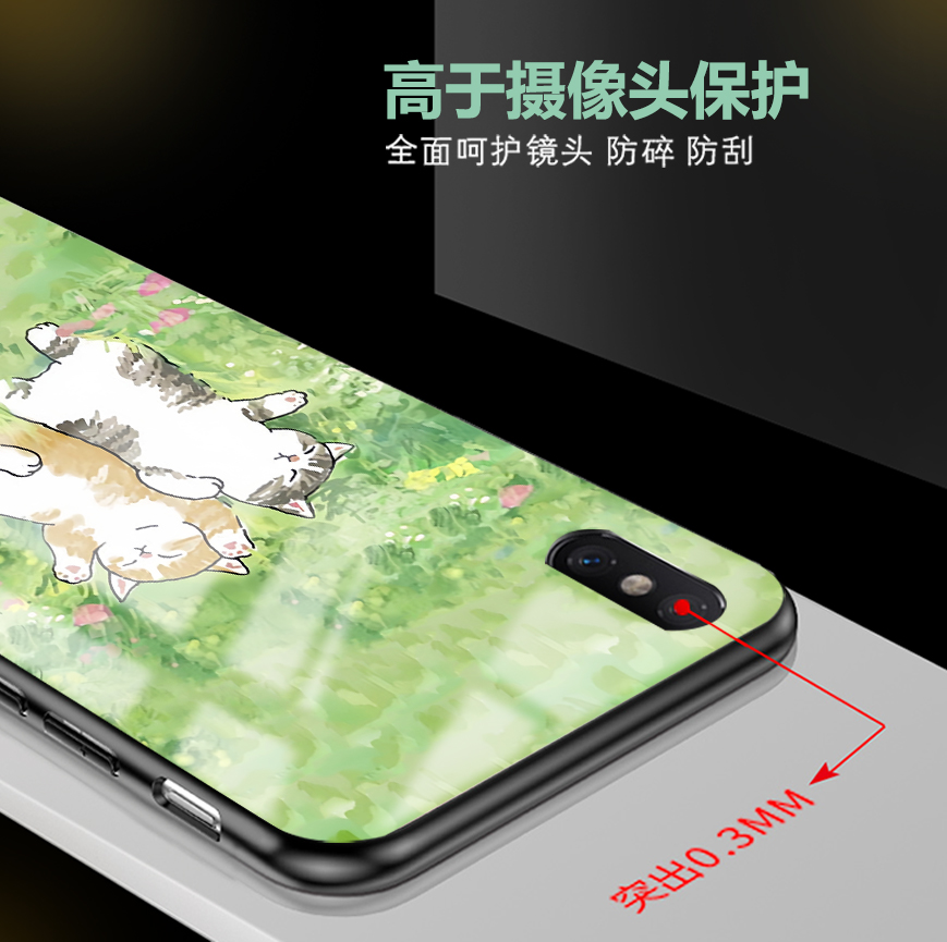 mofusand鲨鱼猫适用OPPO Reno11 10987pro+Reno654seACE2任意机型RealmeGTneo5 V30 realme10pro x7手机壳Q3S - 图1