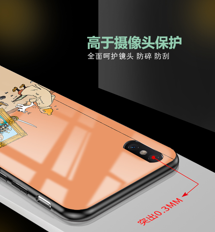 丁丁历险记适用OPPOreno8 7 6 5 4se定制RealmeX7 v3手机壳GT2pro - 图1