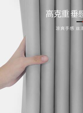 折叠浴帘套装免打孔卫生间浴室防水布双侧磁吸加厚保温隔断帘挂帘