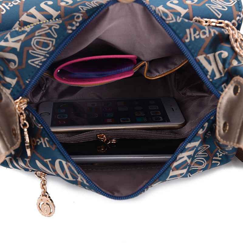 中老年妈妈斜挎帆布包秋冬单肩包 魅诗特女士包袋