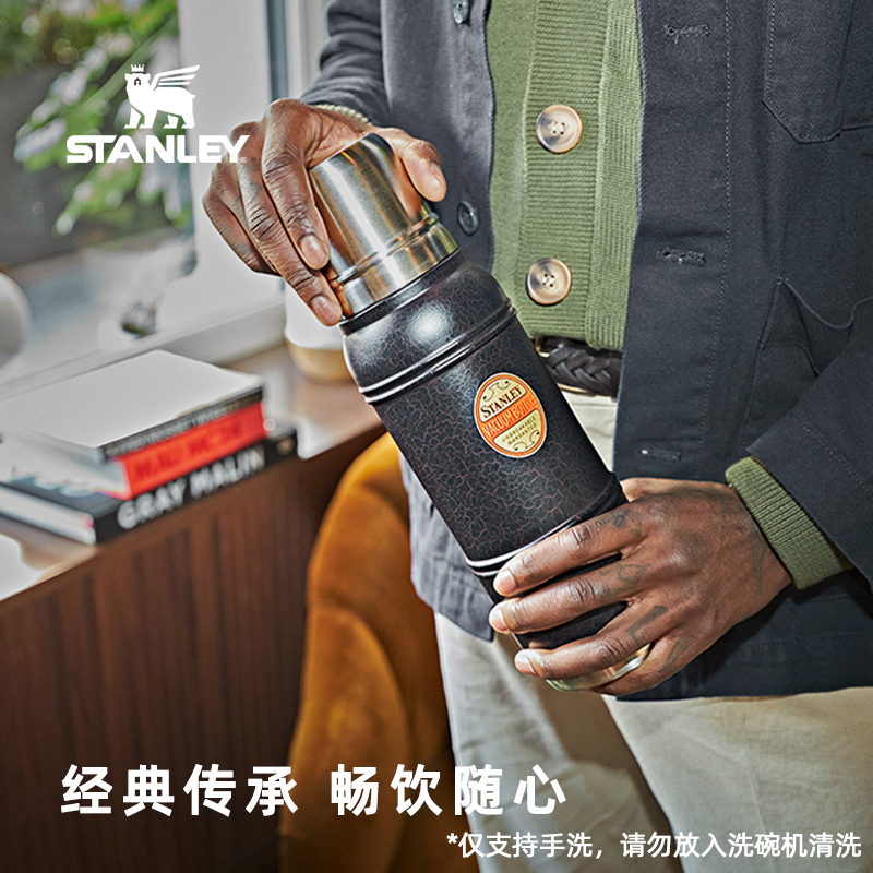 【新品】Stanley复古保温壶304不锈钢真空大容量110周年纪念款-图0