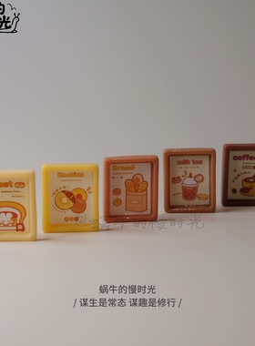 仿真迷你相框摆件实拍微景观桌面装饰小物件精致奶油风家居摆设