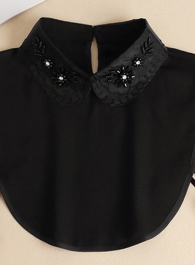 百搭多功能雪纺假衣领