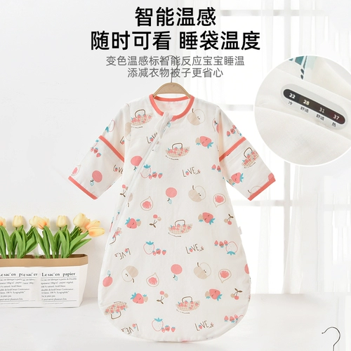 Летний универсальный спальный мешок для новорожденных для раннего возраста на четыре сезона