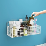 Туалетная подставка для ванной комнаты, туалетная туалетная туалетная стена, стена -на стене -бесплатная стойка для хранения в ванной комнате