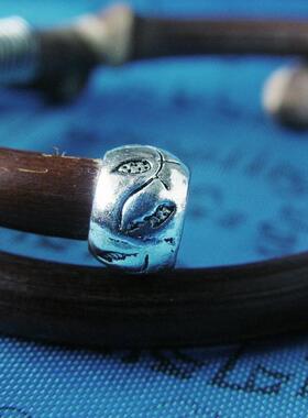 金刚藤堵头喇叭花祥云包银