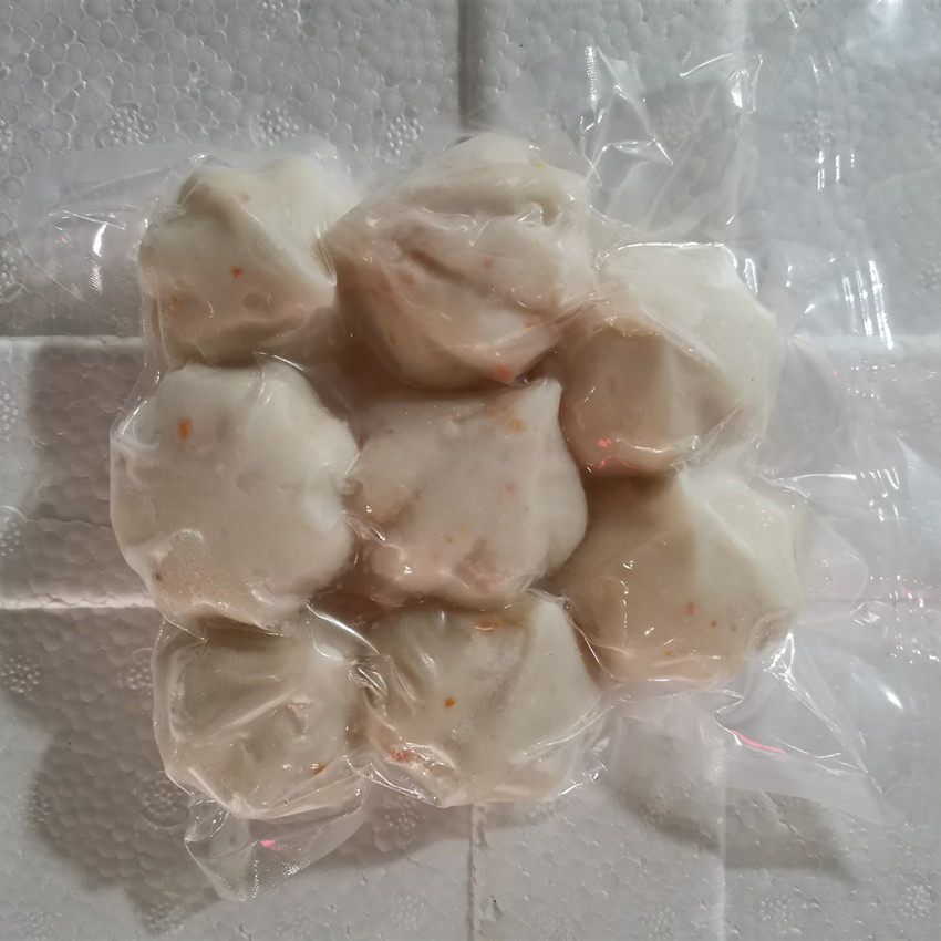 玖嘉久风味鱼籽仙桃火锅包心鱼丸180克/包心丸子5包广东顺丰包邮