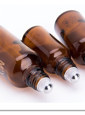 茶色空瓶10ml30ml避光滚珠