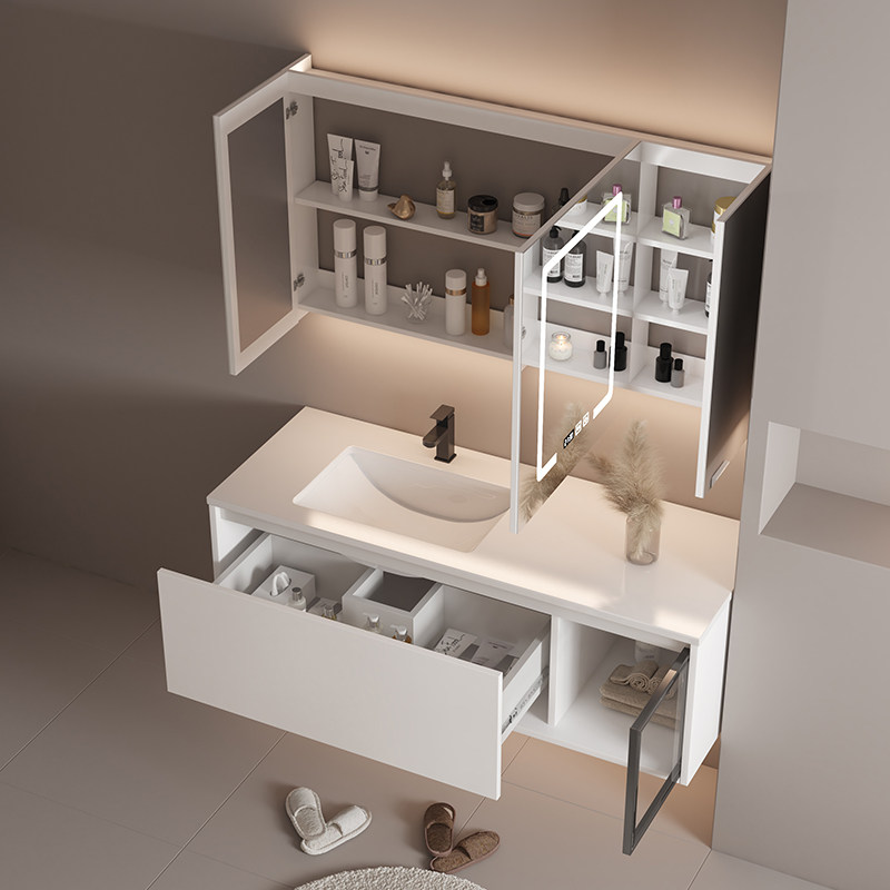 法安思组合现代简约卫生间洗手盆柜 法安思卡威德朗浴室柜组合