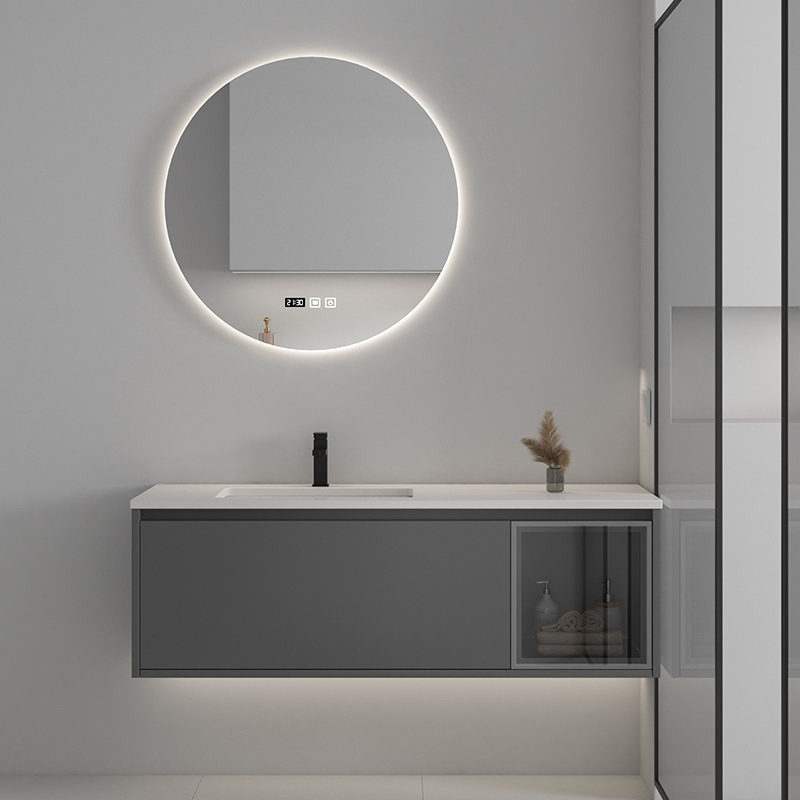 法安思卫生间组合岩板陶瓷洗手盆柜 法安思卡威德朗浴室柜组合