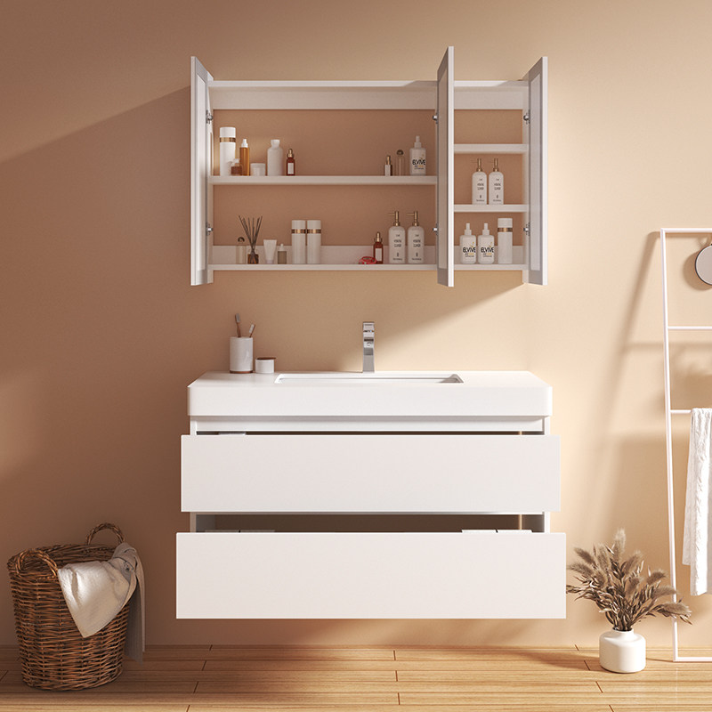 法安思浴室柜组合一体岩板洗手盆柜 法安思卡威德朗浴室柜组合