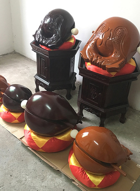 楠木乐器佛堂大殿声音好整套木鱼