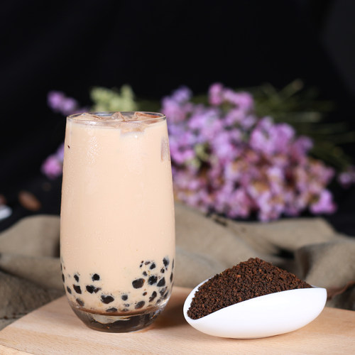印度阿萨姆红茶 CTC红茶粉红碎茶粗茶珍珠奶茶台式奶茶店原料500g - 图1